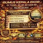 Pusat Angka - Panduan teknis rumus kepala ekor di togel 2d 3d 4d hari ini paling akurat menggunakan tabel paito