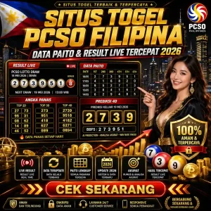 Pusat Angka - Tampilan data paito dan result live situs togel PCSO Filipina resmi