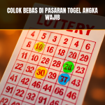 Colok bebas togel dengan tiket bernomor